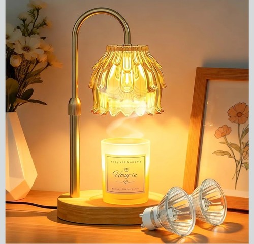 Candle warmer lamp with timer - lamp,