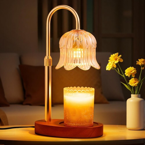 Dimmable candle warmer lamp - candle,