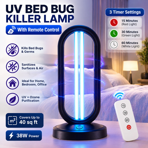 Bed bug killer - lamp, with