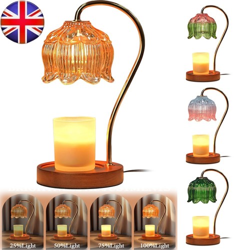 Candle warmer lamp with timer - with,