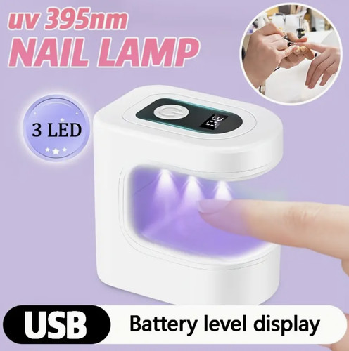 Mini portable nail lamp usb - portable,