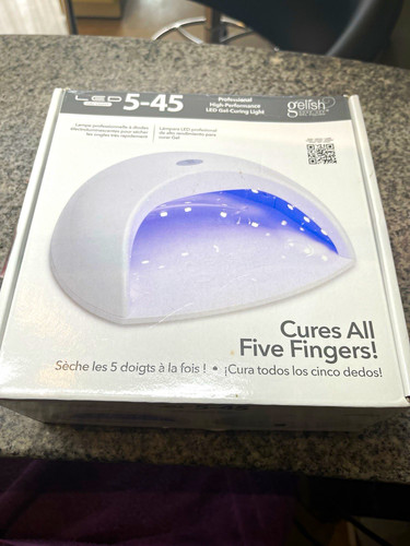 Gelish led gel - led, curing