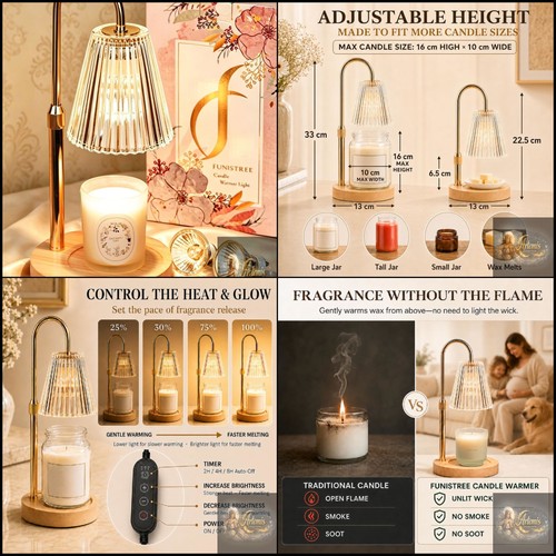 Funistree candle warmer lamp - warmer,