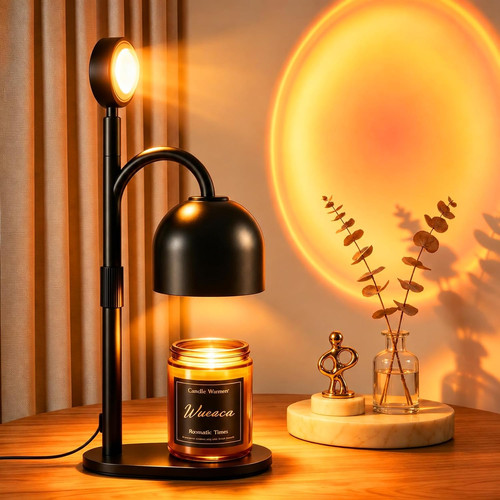 Candle warmer lamp with sunset - warmer,
