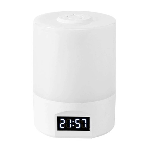 Led desk lamp with clock - led,