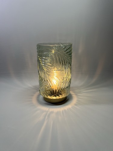 Glass cordless table lamp - glass,