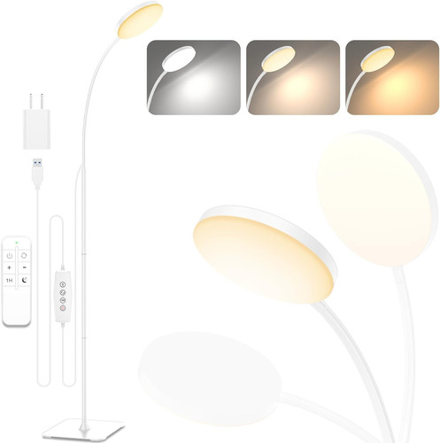 Led floor lamp - remote,, 1h