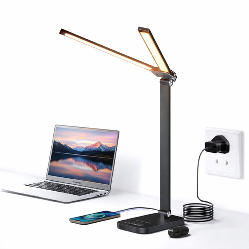 Led desk lamp dual - lamp,
