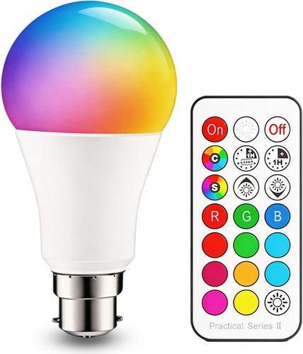 Ilc b22 colour changing light - colour,