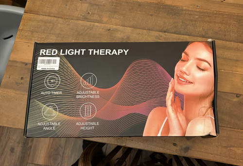 Red light therapy lamp stand - therapy,