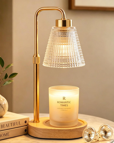 Candle warmer lamp with - warmer, timer