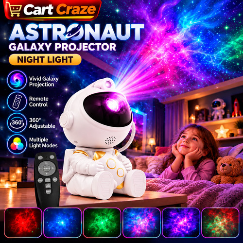 Astronaut galaxy projector - astronaut,