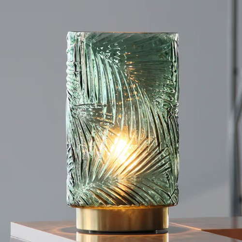 Brand new green glass - new,