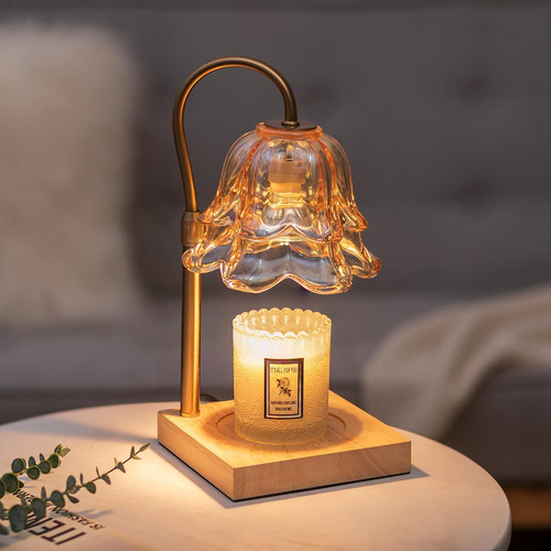 Candle warmer lamp with - warmer, timer