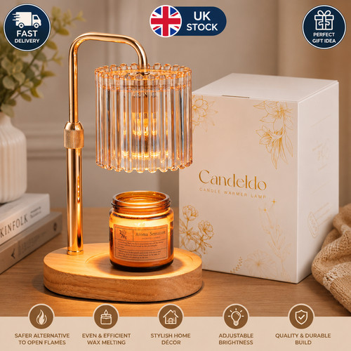 Candle warmer lamp with timer - lamp,