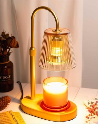Candle warmer lamp with timer - with,