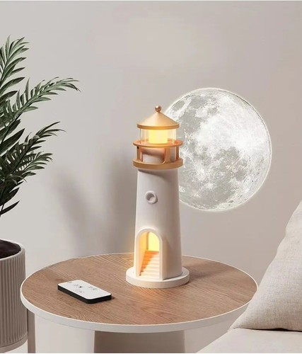 Wireless lighthouse table lamp - lighthouse,