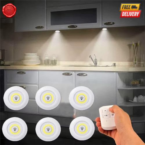 Led push lights remote control - lights,