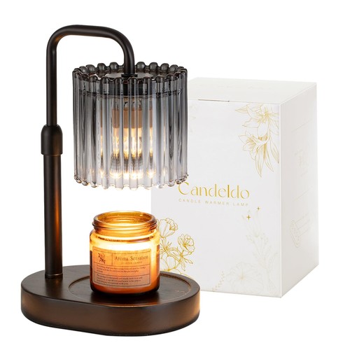 Candeldo black candle warmer - candle,