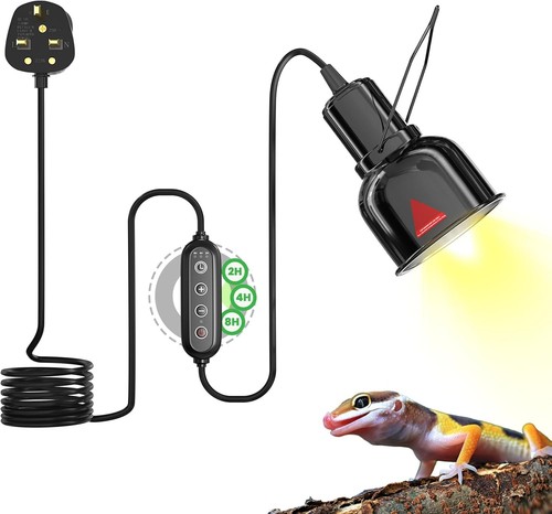 Reptile heat lamp - reptile, timer