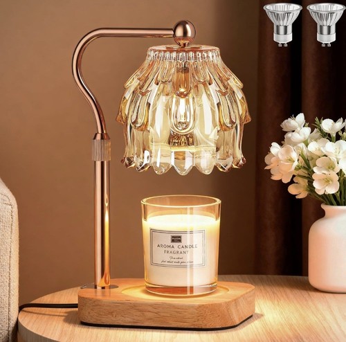 Candle warmer lamp with timer - candle,