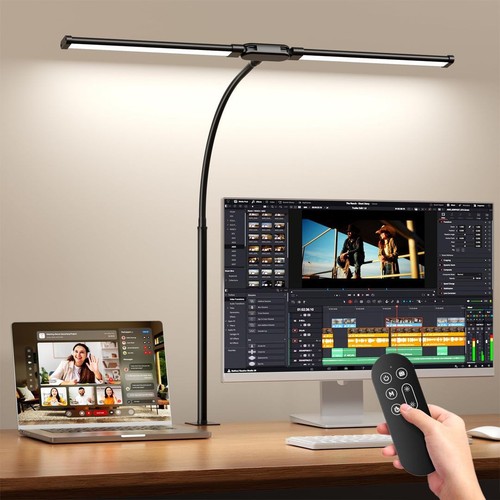 Led desk lamp double - led,