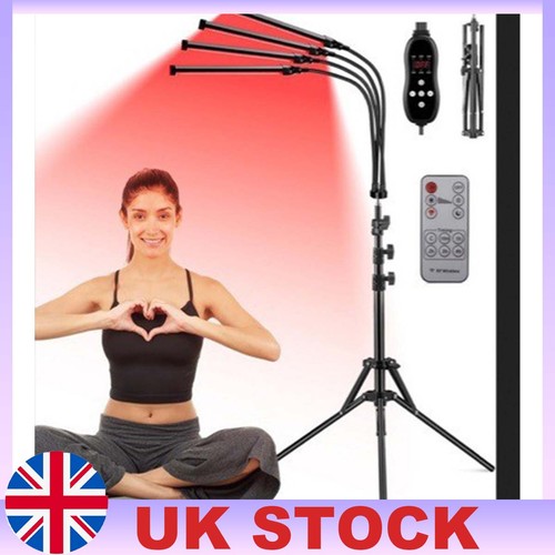 Red light therapy lamp - red,