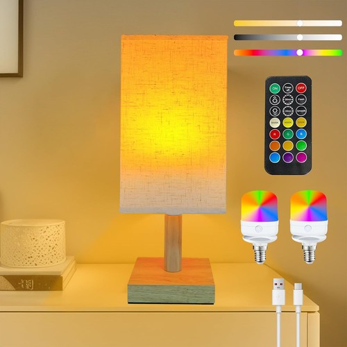 Rgb rechargeable bedside - rgb,