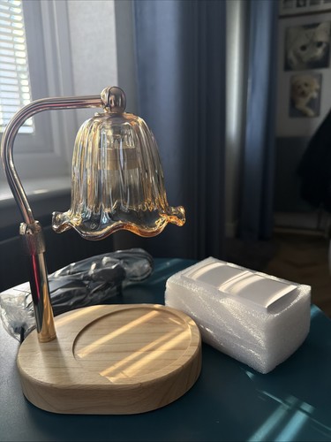 Candle warmer lamp with - candle,