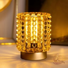 Battery Operated Lamp, Crystal