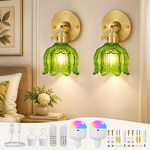 Retro rechargeable wall - rechargeable,