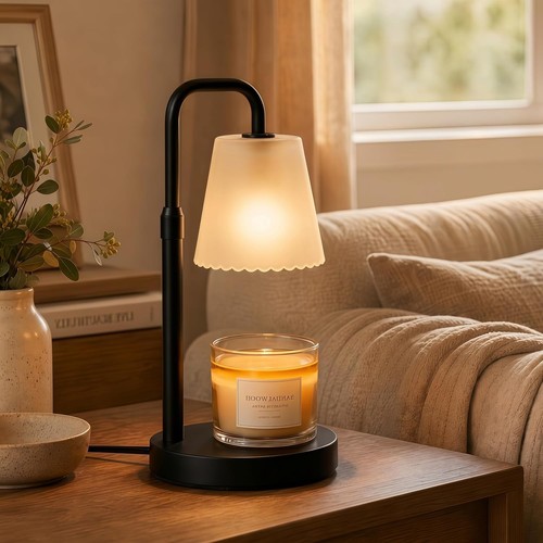 Candle warmer lamp with timer - warmer,