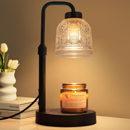 Candle warmer lamp with timer - lamp,