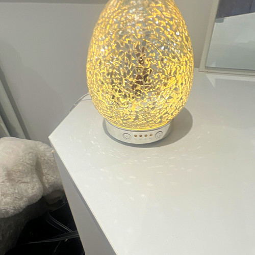 Mosaic glass egg table - mosaic,