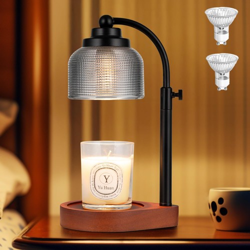 Candle warmer lamp with timer - candle,