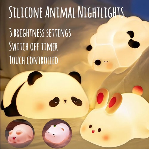 Kids night light soft animal - kids,