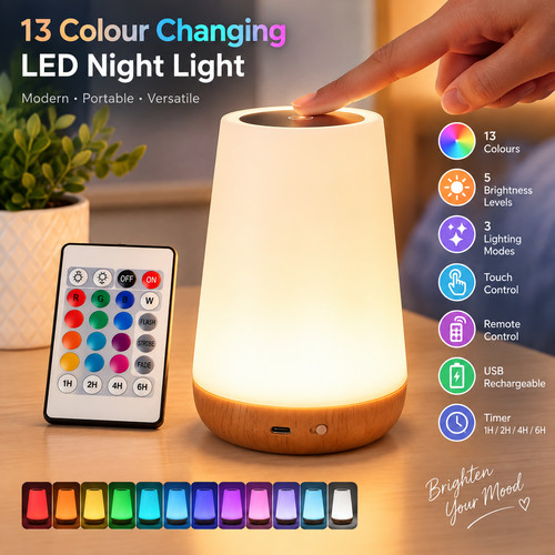 Color changing rgb night - color,